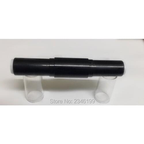 100pcs/lot 12.1mm Empty Black Lipstick Tube, Double-edged DIY Plastic Lip Balm Subpackage, New Arrival Lip Makeup Tool