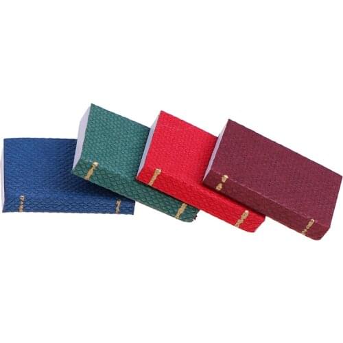 4pcs/set 1/12 Dollhouse Miniature Mini Books Model Furniture Toy for Baby Children Accessories