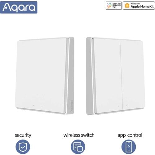 Aqara D1 Wireless Switch Wall Light Multifunction Switch Zigbee Wireless doorbell Smart home for xiaomi intelligent home