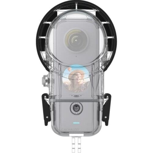 Diving Shell For Insta360 ONE X2 Action Camera Accessories Dive Case IPX8 Water Resistant 45m Depth Waterproof Shell