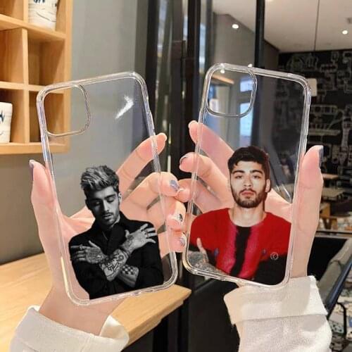 Zayn malik Aesthetic Amazing landscape Phone Case Transparent for iPhone 11 12 mini pro XS MAX 8 7 6 6S Plus X 5S SE 2020 XR