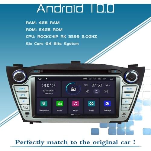 For Hyundai IX35 Tucson 2009 Android Radio GPS Navigation 2010 - 2015 Car Multimedia Player Screen Stereo Head Unit Touch Screen