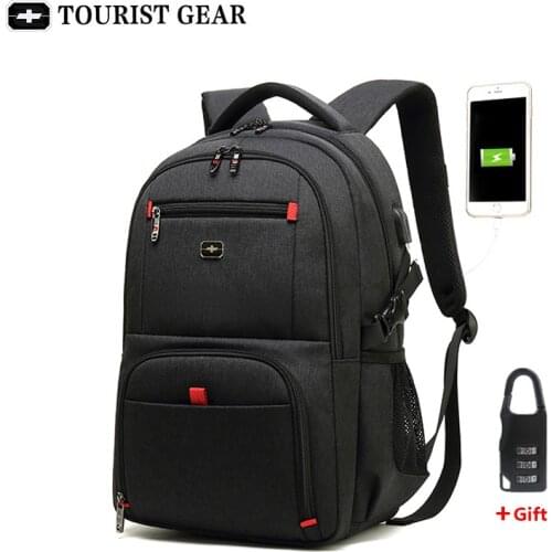 Mochila usb Mens Travel Bag Man Swiss Backpack women Waterproof Anti Theft Backpack 15.6 inch Laptop Backpacks travel plecak