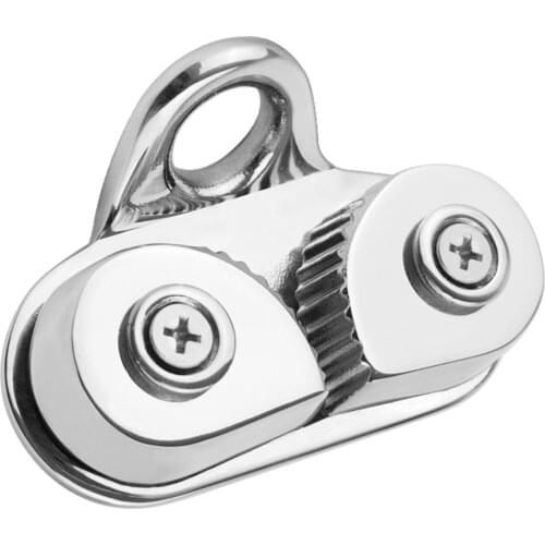 Marine Boat 316 Stainless Steel Cam Cleat With Wire Leading Ring Boat Cam Cleats Matic Fairlead Yachts Kayak Boats Accessories
