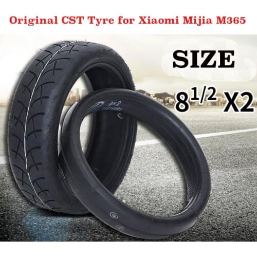 Original Scooter Tires Inflatable Tyre 8 1/2X2 Tube Camera for Xiaomi Mijia M365 Electric Scooter Skateboard Thicken Tyre Wheel