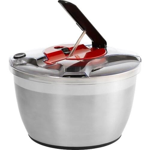 Vegetables Fruits Dryer Salad Spinner Fruit Wash Clean Basket Storage Drying Machine Useful Kitchen Tools Vegetable Dehydrator