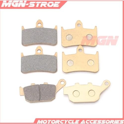 Motorcycle Front Rear Brake Pads for CB400 CB400SF 1996-1997 NSR250 P2 P3 NT400 NT650 BROS400/650