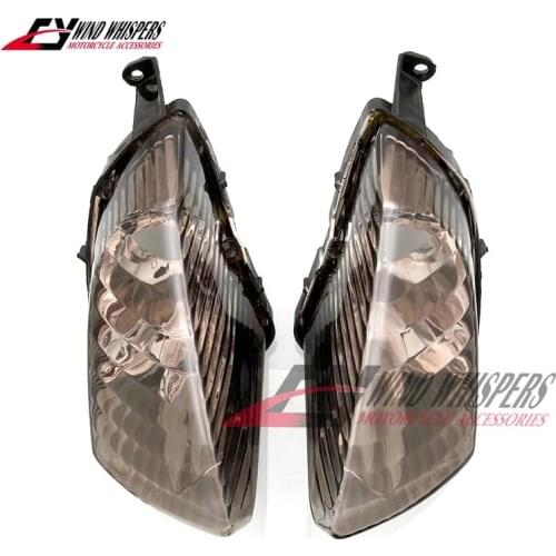 Front Turn Signals Blinker Indicator Winkers Light Housing Lens For Honda VFR800 2002-2010 2002 2003 2004 2005 2006 2007 2008