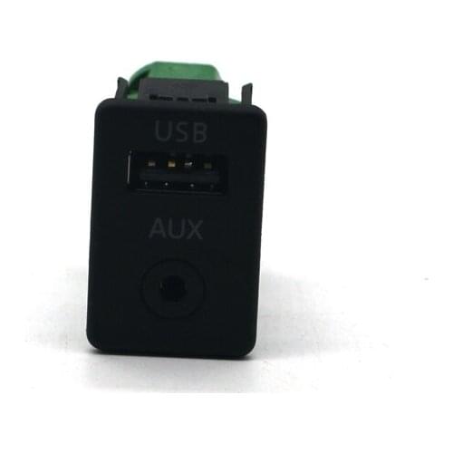 For Passat B6 B7 TiguanRCD510 RNS310 USB AUX Audio Switch Connector 3CD 035 249 A