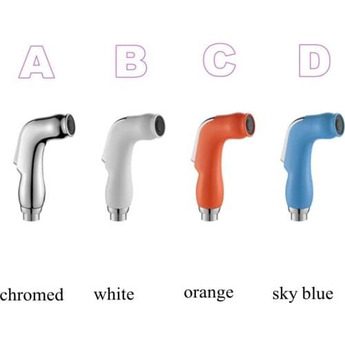 Toilet Handheld Bidet Washing Nozzle Bathroom Shattaf Private Parts Cleaning Shower Head Sprayer Gun Faucet Free Get Wall Holder