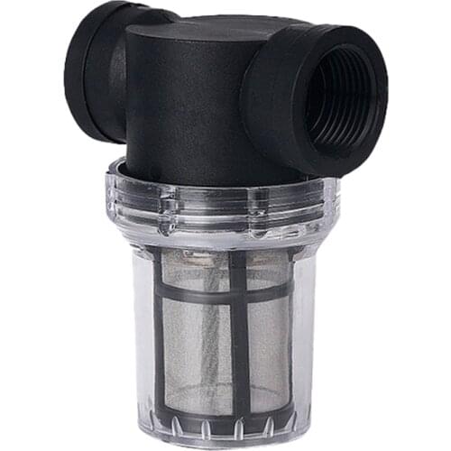 80 Mesh Garden Hose Filter Attachment for Pipeline Washers Pump Inlet Filter 3/4 inch Hose Connector Garden Accessories