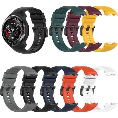 Replacement Sport Silicone Watch Band Wrist Strap for Honor GS Pro Smart Watch X7JB