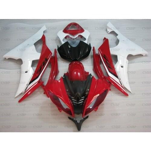 YZF R6 2008 - 2015 Bodywork YZFR6 10 11 Bodywork for YAMAHA YZFR6 2011 White Red Bodywork