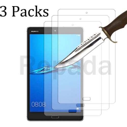 Tempered glass screen protector for Huawei MediaPad M3 lite 8.0 anti scrach 2.5D 9H film
