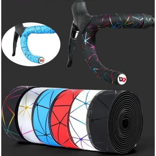 1 Pair Anti-Scratch Bike Handlebar Tape Shock Reduce Extra Long Soft Bicycle Handlebar EVA Cycling Bar Tape for MTB