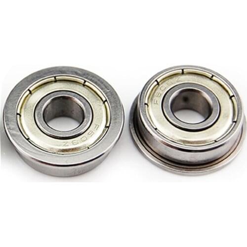 10 pcs/lot free shipping F625ZZ flange bushing ball 5*16*5mm for 3d printer