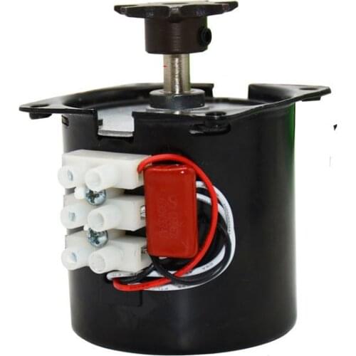 2 pcs Incubator Automatic Egg Turning Motor 220V OR 110V Gear Deceleration Controllable Permanent Magnet Synchronous Motor