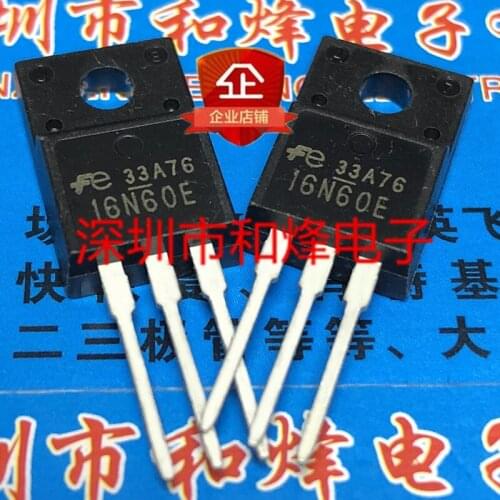 5 Pieces) 16N60E FMV16N60E TO-220F 600V 16A / MDF9N60 600V 9A / MBR20200FCTR 200V 20A / K4097 2SK4097 500V 9.5A TO-220F