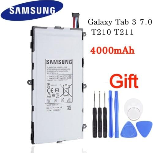 New Tables Battery For Samsung Galaxy Tab 3 7.0 T210 T4000E T211 SM T215 GT P3200 P3210 Replacement Batteries Tablet +Free TOOLS