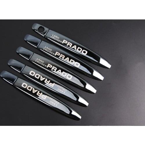 For ToyotaLand Cruiser Prado LC120 FJ120 2003-2009 Accessories Steel Door handle Cover Side door Cover