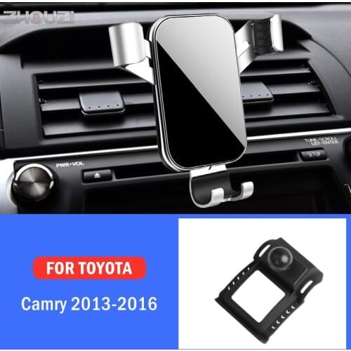 Car Mobile Phone Holder Special Mounts Stand GPS Gravity Navigation Bracket For Toyota Camry 2013 2014 2015 2016 Car Accessories