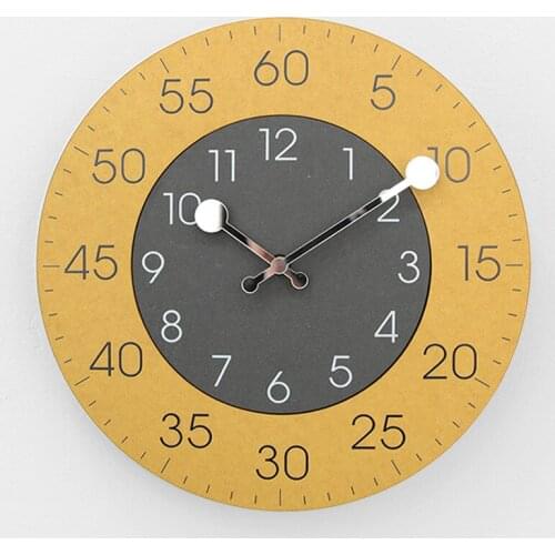 Mute Wall Clock Creative Trend Personality Fashion Wall Digital Clock Contracted Household Living Room Bedroom Reloj De Pared