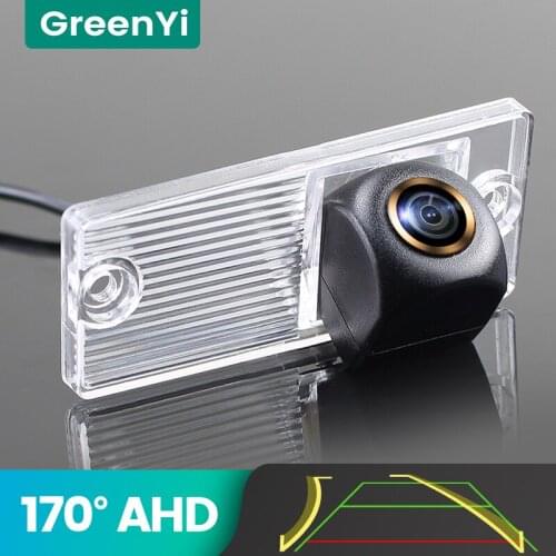 GreenYi 170° AHD Trajectory Car Rear View Camera For Lexus GX470 LX470 J100 J200 Toyota Reiz Mark X Land Cruiser Prado Reverse