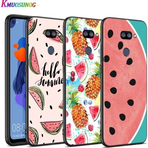 Summer fruit lemon For LG K22 K71 K61 K51S K41S K30 K20 2019 Q60 V60 V50S V50 V40 V35 V30 G8 G8S G8X ThinQ Phone Case