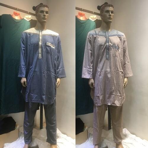 Fashion Cotton Pakistan Suit Islam Musulaman Vetement Islamique Homeme Arican Clothing Saudi Arabia Muslim Djellaba Jubba Robe