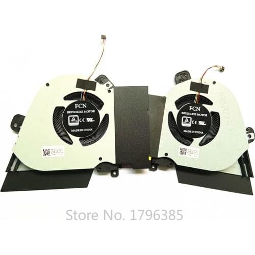 NEW CPU GPU Cooler Fan for ASUS ROG Zephyrus S GX502 GX502LWS GU502LWS GX502GW Cooling Fan 13NR02U0T02011 13NR02U0T03011