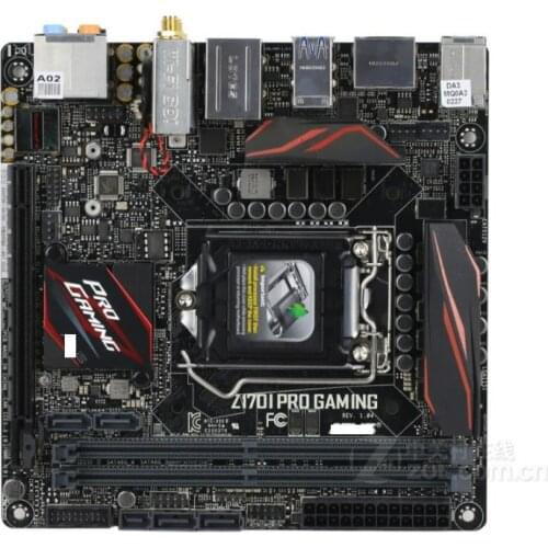 Original motherboard for ASUS Z170I PRO GAMING LGA 1151 DDR4 USB2.0 USB3.0 USB3.1 32GB Z170 desktop motherboard free shipping