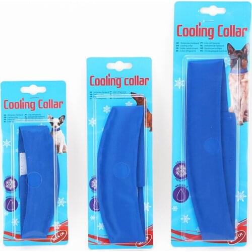 20PCS / LOT Summer Pet Heatstroke Protection Collar Summer Pet Accessories Dog Ice Encircling Cat Collar