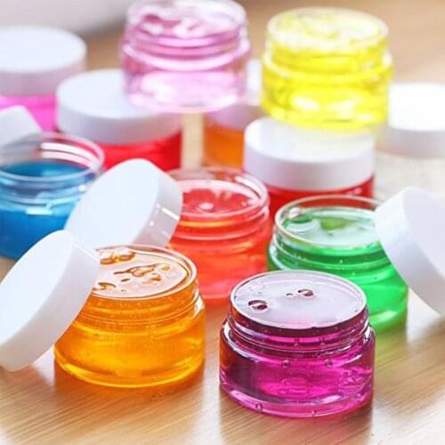 Transparent Plastic Cosmetic Storage Containers Clear Makeup Stackable Small Jar 5 layer For Beads Crafts Findings Small Items