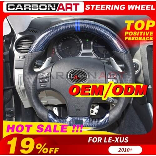 FOR Le-xus Carbon fiber steering wheel FOR Le-xus racing racing carbon fibersteering wheel FOR Le-xus carbon fiber interior