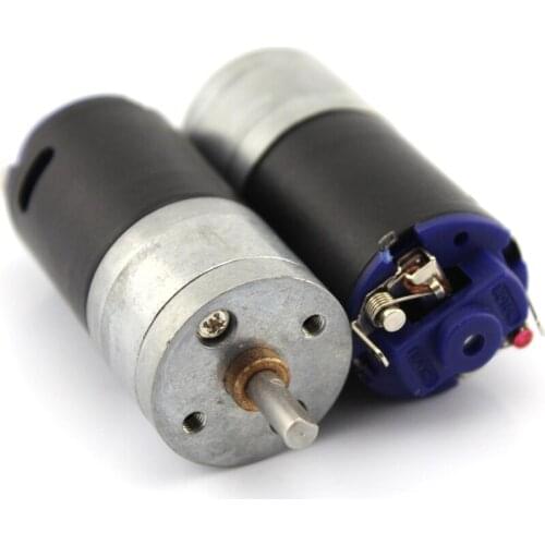 6v-12v (1:20) Gear Motor 8w-26w DC Motors for DIY Car Tank Toy RC Model Tracker Gearing Motor 490 RPM-980 RPM