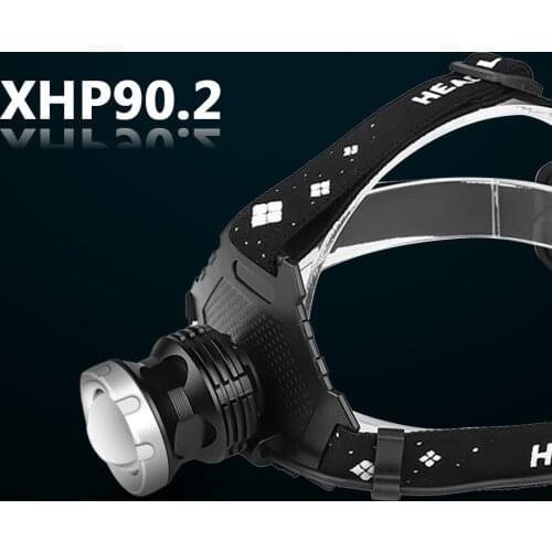 XHP90.2 Super Bright USB Rechargeable Led Headlamp Most Powerful Headlight Fishing Camping Zoom Torch 18650 Battery Litwod