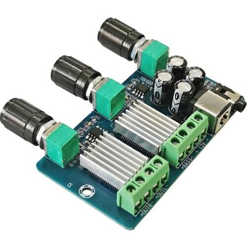 KYYSLB 2*15W+30W 4ohm DC12V 2.1 Channel with Tuned HD Sound Quality Amplifier Board YAMAHA Audio Digital Amplifier Board