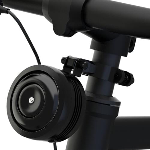 USB Charging Bicycle Bell with Alarm Cycling Horns Electronic Bike Handlebar Strong Loud Bell Sound Bike Safety Anti-theft Alarm