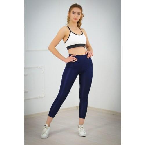 Womens Leggings Rallying Disco Navy Blue-2004.1169