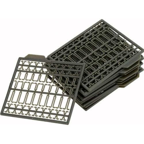 10PCS Carp Fishing Tackle Hair Rig Stops for Boilie Bait Dumbell Shape Fishing Bobber Stops Stoppers Tackle Fishing Lures Tools