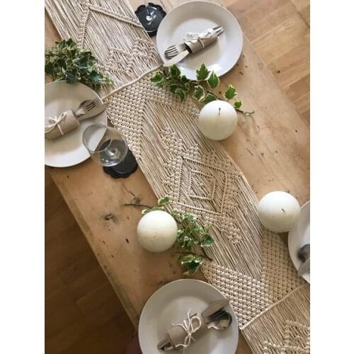 180 Cm X 35 Cm Macrame Table Runner Handmade Wedding Decor MADE TO ORDER