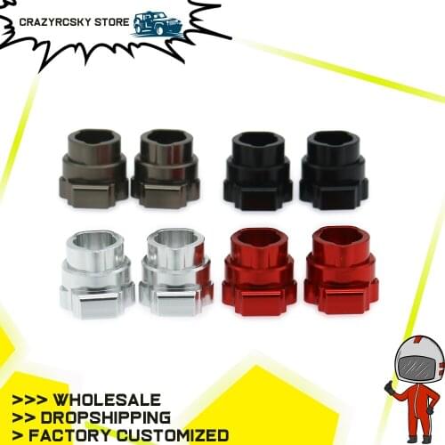 2PCS Portal Drive Axle Mount Rear(Left&Right) For trx4 Rc Car 1/10 Traxxas trx4 Crawler 8256 Defender Hopup