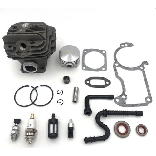 44.7mm Nikasil Plated Cylinder Piston Seal Gaskets Kit For Stihl 026 026PRO MS260 Big Bore Chainsaw Top End Replacement Parts