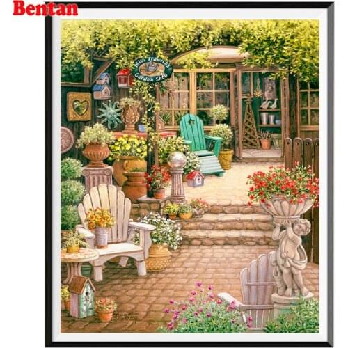 Картины по номерам пейзажи Bentan China At AliExpress