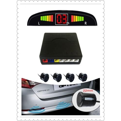 Parking Sensor With 8 Sensors Reverse Backup Car Parking Radar Monitor Detector System for Subaru Forester Ascent XV WRX VIZIV