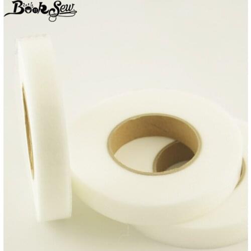 Booksew Double Faced White Fabric 210 Yards Battings Synthetic Adhesive Tape Tissu For DIY Patchwork Sewing Craft Supplies 2CM