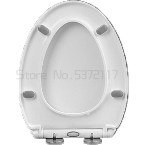 Toilet seat Double button quickly remove U shape D type Slow Close Length 44 to 49cm, Width 35 to 36cm GBP17319SU