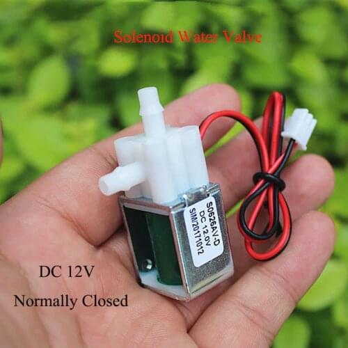 Solenoid Valve Normally Closed DC 12V Electric Vent Valve For Garden Watering