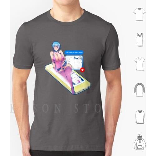 Texting Dirty T Shirt Diy Big Size Cotton Hentai Manga Doujin Doujinshi Lewd Oppai Waifu Sexy Boobs Venombeasticorn