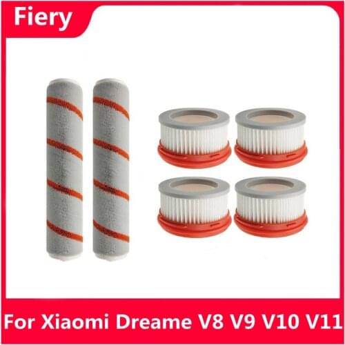 HEPA Filter For Xiaomi Dreame V8 V9 V9B V9P XR V10 V11 Household Wireless Vacuum Cleaner Accessories Roller Brush Spare